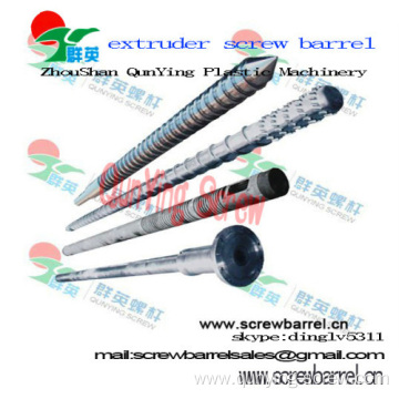 Qunying Single Screw &amp; Barrel For Extruder Machine Plastic 